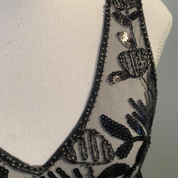 Sequin and bead top - Picture 3 of 10